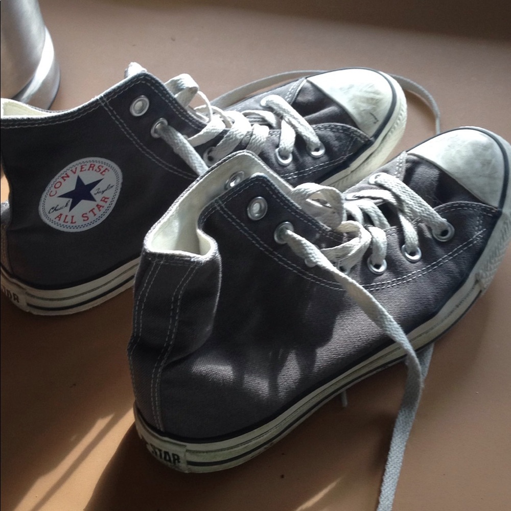 High top all stars.